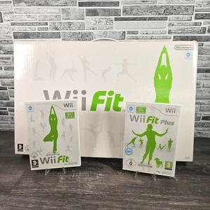 Nintendo Wii Fit Balance Board With Wii Fit & Wii Fit Plus! Choose Your OPTIONS! - Picture 1 of 3