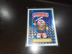 C76: Horrorible Kids Series 9 Combative COREY FOIL #275b GPK Garbage Pail Kids - Picture 1 of 5
