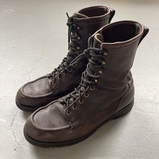 Filson Uplander Hunting Hiking Leather Brown Boots Made in Usa Size 10 D $398