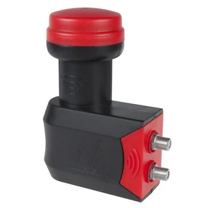 Podwójny konwerter satelitarny LNB do 2 uczestników cyfrowy wodoodporny 3D Full HD 0,3dB - Zdjęcie 1 z 4