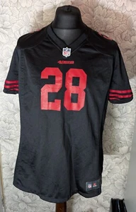 Nike NFL Camiseta San Francisco 49ers Carlos Hyde #28 Camiseta de Fútbol Usada - Imagen 1 de 9