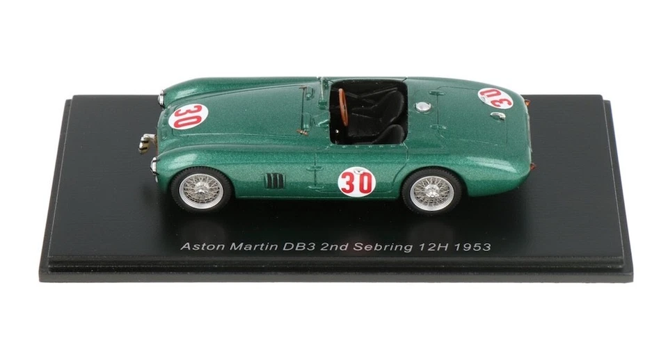 Aston Martin DB3, Abecassis/Parnell, 12 Hours of Sebring, Spark  1/43 - Immagine 1 di 1