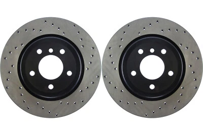 Par de rotores de freno de disco Stoptech trasero para BMW 335i xDrive 2009-2013 (42933) Foto 1 de 4