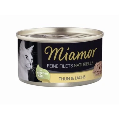 Miamor Feine Filets Naturelle Thunf & Lachs | 24x80g