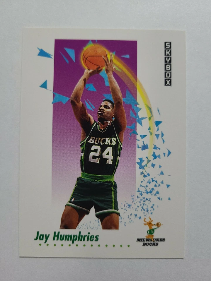 JAY HUMPHRIES 1991-92 SKYBOX BASKETBALL CARD # 158 E5359 - Image 1 of 1