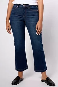 NYDJ Damen Ankle Flare Jeans dunkelblau Gr. 6 Neu mit Etikett - Bild 1 von 9