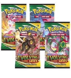 Pokemon TCG Evolving Skies Booster Pack SWSH Inglés Sellado de Fábrica - Arte Aleatorio - Imagen 1 de 1