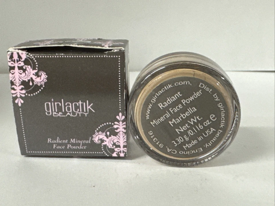 Girlactik Beauty RADIENT MINERAL FACE POWDER MARBELLA .116 OZ - Image 1 of 4