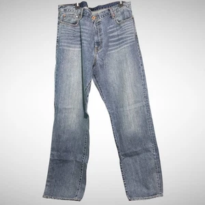 Lucky Brand Jeans Mens 42X36 Relaxed Straight 181 Blue Denim Pants - Picture 1 of 9