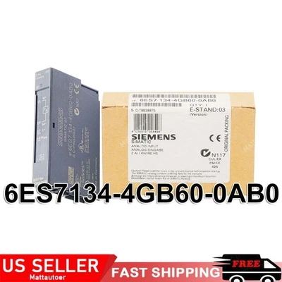 New Siemens 6ES7134-4GB60-0AB0 6ES71344GB600AB0 SIMATIC DP ELECTRONIC MODULE - Image 1 of 4
