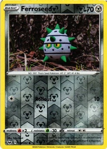 Ferroseed Common SWSH01: Sword & Shield Base Set 130/202 LP - Bild 1 von 2