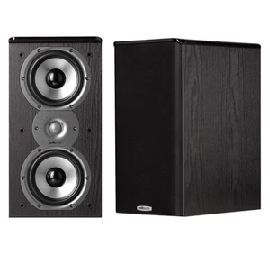 Polk Audio TSi 200 Black (Pair) Bookshelf Loudspeakers (Open Box) Damaged Box - Picture 1 of 1