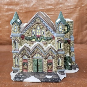 Santa’s Workbench Collection 2000 Stoneybridge Church Christmas Village READ - Picture 1 of 7