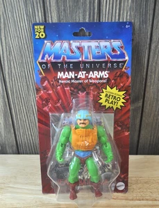 Masters Of The Universe Man-At-Arms Action Figure-MOTU-Mattel *New* - Picture 1 of 7