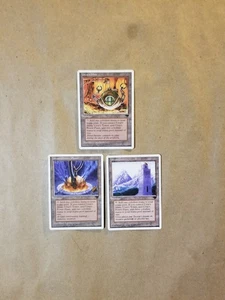 MTG Magic Urzatron Tron Land Set X1 EACH Urza's Mine Tower Power Plant (LP) - Picture 1 of 4