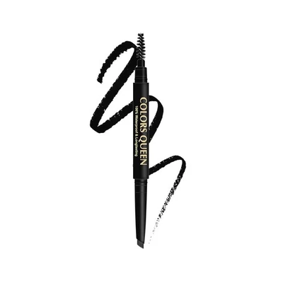 Colors Queen Eyebrow Definer Pencil With Spoolie Black Color 2gm - Image 1 of 4