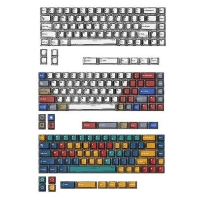 78Keys PBT Dye Sublimations Original Profile Keycap Keyboards for 60% 61 64 68 - Image 1 of 4