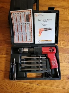 Chicago Pneumatic CP7110K Heavy Duty Air Hammer W/ajax 907 Claw Ripper. Used - Picture 1 of 9