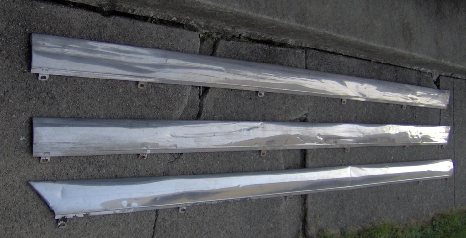 1954 1955 1956 Cadillac Stainless ROCKER PANEL MOLDINGS Ratrod custom Kustom - Imagem 1 de 1