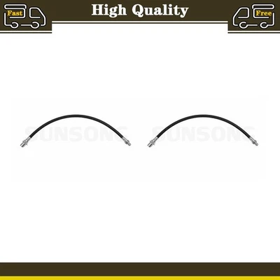 2 líneas de freno de manguera de freno trasero para International Harvester AB140 3,6 L 3,9 L Foto 1 de 4