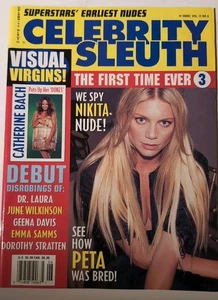 Celebrity $leuth Vol. 12 No. 6 Jan 1999 –Catherine Bach, Geena Davis, Samms - Imagen 1 de 2