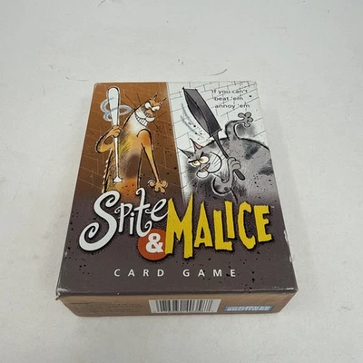 Vintage Spite & Malice Card Game Parker Brothers/Hasbro 2002 In Box - Image 1 of 4