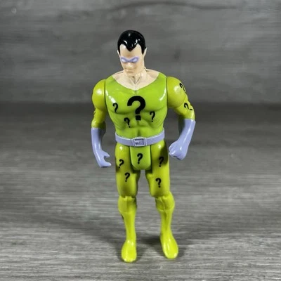 Figura de acción de colección The Riddler Toy Biz 1989 DC Super Powers 4 1/2" Batman Foto 1 de 4