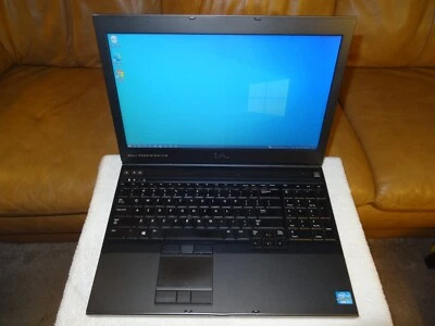 Computadora Laptop Dell Precision M4700 + NUEVO Bate -Pantalla de 15.6" -Windows10 -256GB SSD Foto 1 de 4