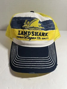 Sombrero de camionero Land Shark Lager ajustable para hombre - Imagen 1 de 5