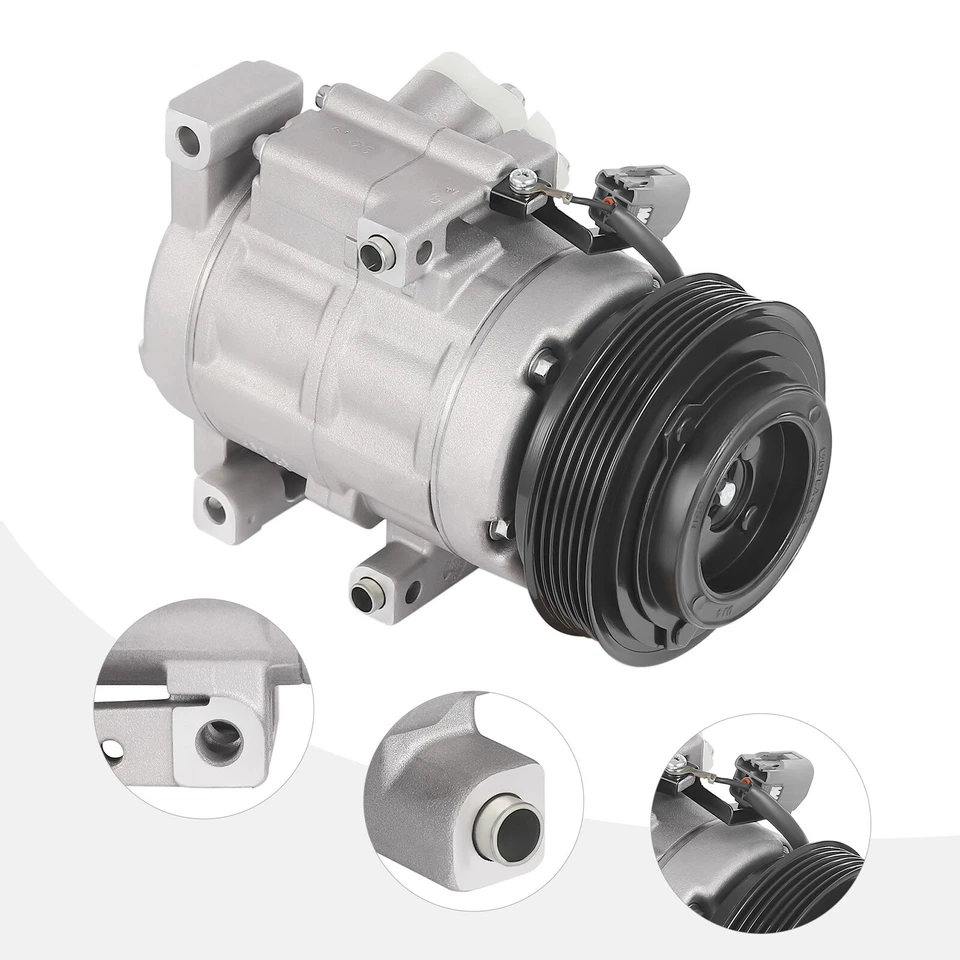 A/C Compressor With AC Clutch for 2010-2013 Mazda 3/3 Sport 2012-2015 Mazda 5 Foto 1 de 4