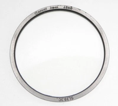 Canon RF Rangefinder 48mm SL39.3C UV Filter for 35/1.5,50/1.4  #8 - Image 1 of 4