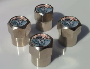 STEAMPUNK VICTORIAN GIANT OCTUPUS TYRE VALVE CAPS FOR TIRE WHEEL - Picture 1 of 1