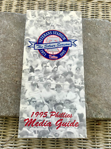 1995 Philadelphia Phillies Baseball Media Guide