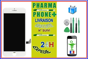 IPHONE 7 PLUS COMPLET VITRE TACTILE + ECRAN LCD / CHASSIS IPHONE 7 PLUS BLANC ✅ - Photo 1 sur 3
