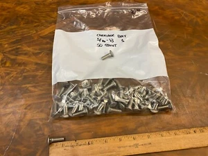 Carriage Bolt Stainless Steel 5/16 - 18 x 1" New / Open Box / 50 Count - Picture 1 of 4
