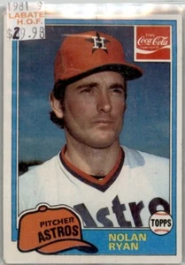Nolan Ryan Buy 1-50% off 2nd 1981-88 Houston Astros California Angels Tx Rangers - Picture 1 of 124
