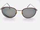 Vintage Marcolin 6300 Tortoise Silver Metal Oval Sunglasses Frames Only Italy