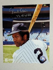 Paul Blair Signed 8x10 Photo 1977 1978 World Series NY Yankees COA - Picture 1 of 2