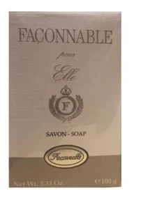 Faconnable Pour Elle Savon Soap 3.33 oz / 100 g Sealed -FC2015 - Picture 1 of 7