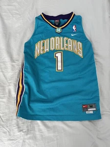 Vintage Baron Davis New Orleans Hornets Jersey - YOUTH Medium - Picture 1 of 2