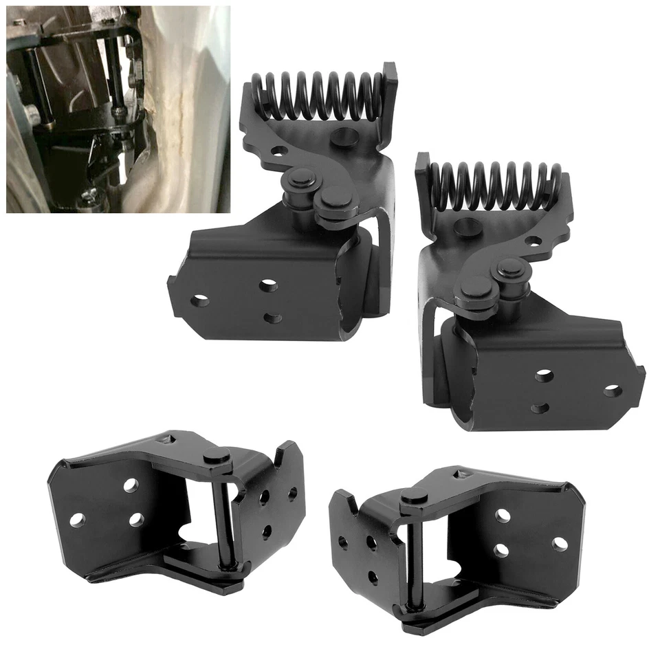 4pc Door Hinges For 78-88 G-body Malibu Regal El Camino Oldsmobile Monte Carlo - Image 1 of 4
