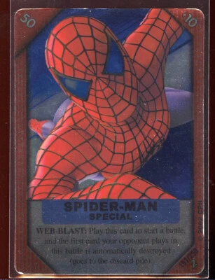 Spider-Man Special Foil 157/250 LP 2002 Marvel ReCharge CCG - Image 1 of 2
