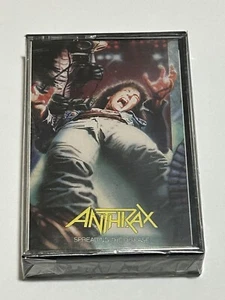 Vintage 1985 Cassette Tape Anthrax Spreading the Disease Island Records, NEW - Picture 1 of 4