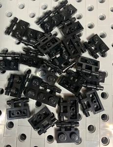 Lego 1x2 Negro Placa Modificada con Manija de Barra Nuevo Lote de 24 - Imagen 1 de 2