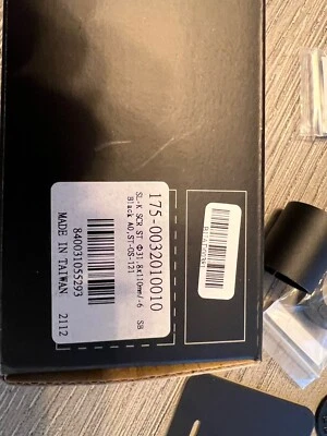 FSA SLK-SCR Stem for either 1 1/8th or 1 1/4" steerer tube 6 deg x 31.8mmx110mm - Image 1 of 4