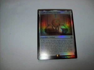MTG Apple Of Eden, Isu Relic Foil NM Mythic Rare Free Ship & Tracked - Picture 1 of 3