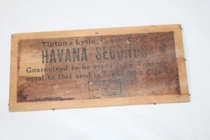 HAVANA SECONDS  WOOD SIGN  BOX END 4X8 - Picture 1 of 6