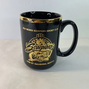 New Mexico Scorpions Hockey Club 1996-97 Inaugural Season Coffee Tea Mug Cup - Picture 1 of 11