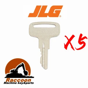 5pcs Fits JLG 2860030 Keys 9901 key 2860030 E2/E600/33RTS Scissor-Boom - Picture 1 of 3