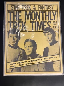 Star Trek & Fantasy The Monthly Trek Times Magazine - Picture 1 of 1
